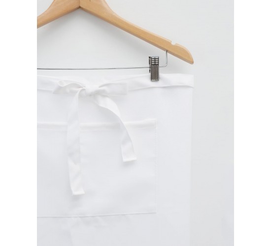 Αλέκιαστη Ποδιά Μέσης Monaco Μέσης (60Πx60Υcm) Άσπρο