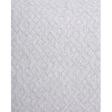 Ζακάρ Πικέ Μαξιλαροθήκη Oxford Augerinos 50x70 5cm Γκρι απαλό