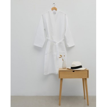 Πικέ Μπουρνούζι Oliver Small | Medium Άσπρο