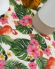 Τραπεζομάντηλο Φλοράλ Forester Flowers & Flamingo 2 ατόμων Multi