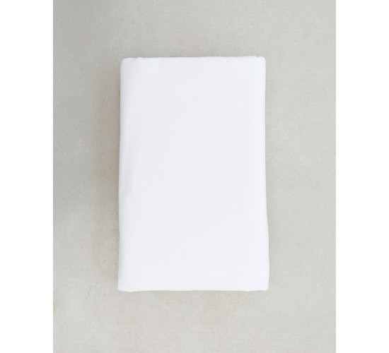 Λευκό Ξενοδοχειακό Σεντόνι με Λάστιχο Peak Μονή (100x200 23cm) Άσπρο