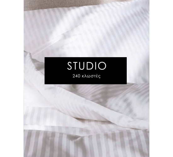 Παπλωματοθήκη Λευκή Ξενοδοχειακή Studio Υπέρδιπλη (220x240cm) Άσπρο Παπλωματοθήκη Λευκή Ξενοδοχειακή Studio Υπέρδιπλη (220x240cm) Άσπρο