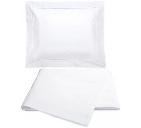 Αζούρ Σετ Σεντόνια 4 τεμ Georgette Super Υπέρδιπλη (240x260cm) Άσπρο