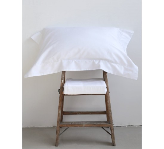 Αζούρ Σετ Σεντόνια 4 τεμ Georgette Super Υπέρδιπλη (240x260cm) Άσπρο