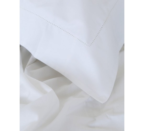 Αζούρ Σετ Σεντόνια 4 τεμ Georgette Super Υπέρδιπλη (240x260cm) Άσπρο