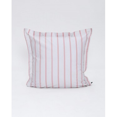 Διακοσμητική Ριγέ Μαξιλαροθήκη Samantha 40x40 3cm Γκρι