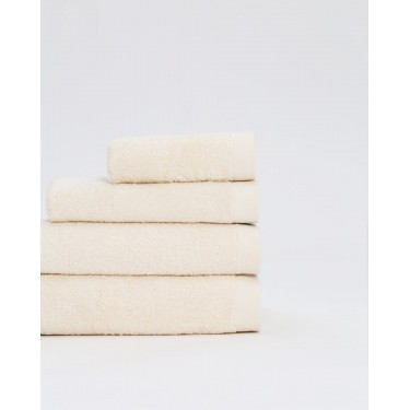 Βαμβακερή Μονόχρωμη Πετσέτα Joker 500gsm Μπάνιου | 65x135cm Εκρού