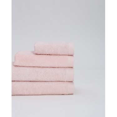 Βαμβακερή Μονόχρωμη Πετσέτα Joker 500gsm Μπάνιου | 65x135cm Ροζ Απαλό