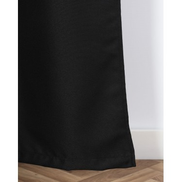 Έτοιμη Ραμμένη Κουρτίνα Σκίασης Jossa Στενό Φύλλο (145x255cm) Μαύρο