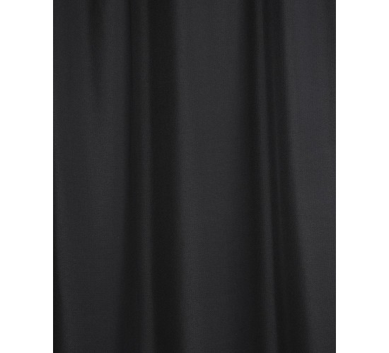 Έτοιμη Ραμμένη Κουρτίνα Σκίασης Jossa Στενό Φύλλο (145x255cm) Μαύρο