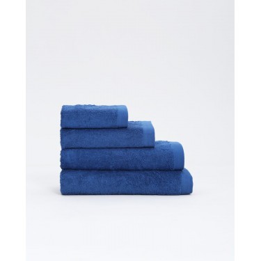 Βαμβακερή Μονόχρωμη Πετσέτα Joker 500gsm Προσώπου | 50x90cm Μπλε Σκούρο