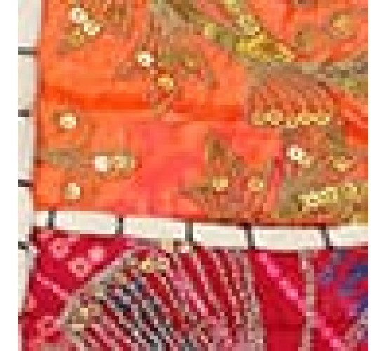 Indie Κάδρο Maya Patchwork 50x60cm Καφέ