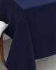 Μονόχρωμο τραπεζομάντηλο Monaco 6 ατόμων (135x175cm) Blue Black