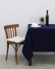 Μονόχρωμο τραπεζομάντηλο Monaco 6 ατόμων (135x175cm) Blue Black