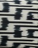 Διακοσμητική Μαξιλαροθήκη Αργαλειού Boho Ikat 35x60cm Μαύρο
