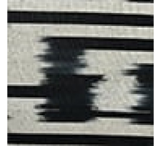 Διακοσμητική Μαξιλαροθήκη Αργαλειού Boho Ikat 35x60cm Μαύρο