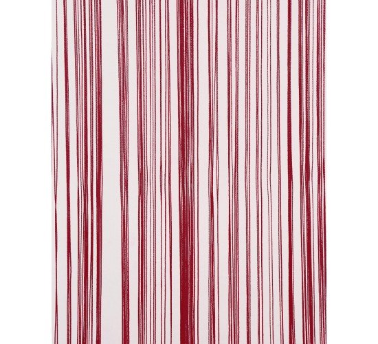 Έτοιμη ραμμένη κουρτίνα Macaroni Στενό Φύλλο (90x250cm) Μπορντώ
