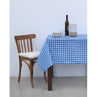 Τραπεζομάντηλο Λονέτα Rina 6 ατόμων (135x175cm) Μπλε