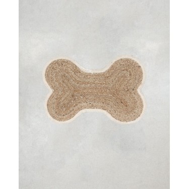 Χαλάκι Γιούτα Woof 40x60cm Μπεζ