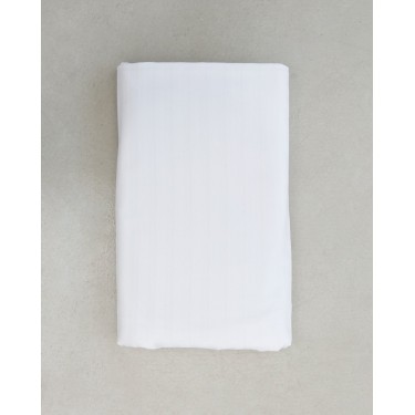 Λευκό Ξενοδοχειακό Κατωσέντονο με λάστιχο Studio Super Υπέρδιπλη (180x200 30cm) Άσπρο