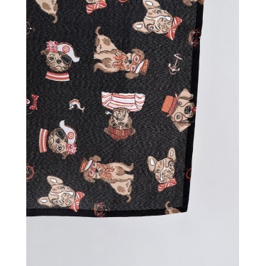 Έτοιμη Ραμμένη Κουρτίνα Woof Παραθύρου (140x160cm)