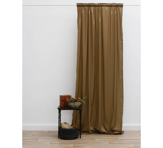 Κουρτίνα Bello Στενό Φύλλο Χακί