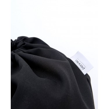 Σάκος Απλύτων με Κορδόνι Monaco 80x120cm Μαύρο