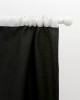 Έτοιμη Ραμμένη Κουρτίνα Elsa Panama Στενό Φύλλο (140x260cm) Μαύρο