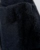 Βελουτέ Κλειστές Μαύρες Παντόφλες Black Magic One Size Μαύρο