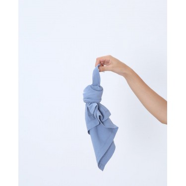 Πετσέτα Φαγητού Stonewashed  50x50cm Μπλε