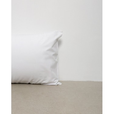 Απλή Βαμβακερή Μαξιλαροθήκη Περκάλι Pallas 52x72cm 52x72cm Άσπρο