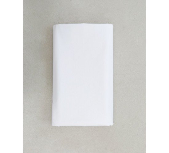 Flat σεντόνι Bungalow Μονή (170x270cm) Άσπρο