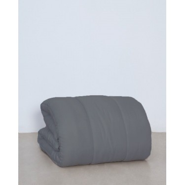 Καπιτονέ Πάπλωμα Μικροΐνες Noble Μονή (160x240cm) Ανθρακί