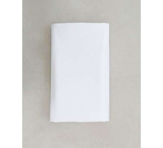 Flat σεντόνι Bungalow Υπέρδιπλη (220x240cm) Άσπρο