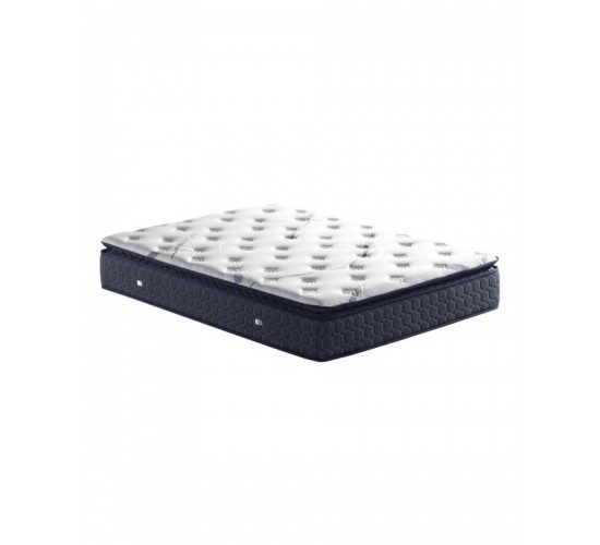 Στρώμα με Ενσωματωμένο Ανώστρωμα Memory Foam Prince Μονή (90x200 33cm) Άσπρο
