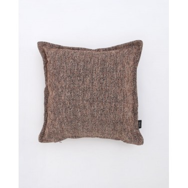 Σενίλ Oxford Διακοσμητική Μαξιλαροθήκη Net σε 8 Αποχρώσεις 40x40 2cm Σοκολά