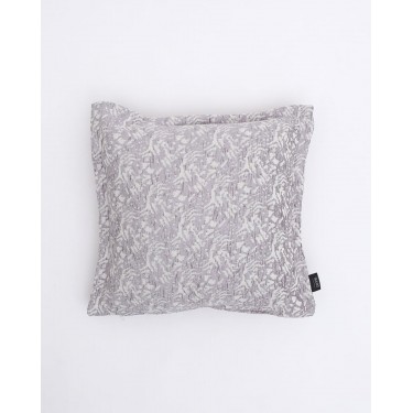 Σενίλ Oxford Διακοσμητική Μαξιλαροθήκη Rox σε 8 Αποχρώσεις 40x40 2cm Ασημί