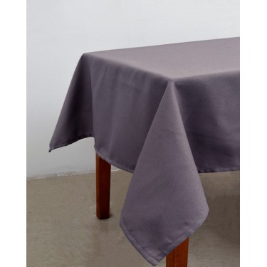 Ζακάρ Τραπεζομάντηλο New Delhi σε 4 Αποχρώσεις 6 ατόμων (140x180cm) Ανθρακί