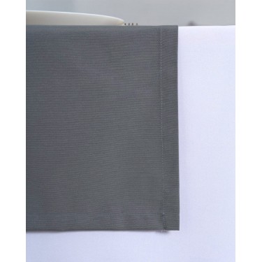 Μονόχρωμη Τραβέρσα Elsa Panama σε 6 Αποχρώσεις Τραβέρσα (45x170cm) Ανθρακί