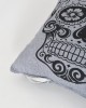 Διακοσμητική Μαξιλαροθήκη The Skull σε 4 Αποχρώσεις 60x60cm Μπλε