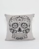Διακοσμητική Μαξιλαροθήκη The Skull σε 4 Αποχρώσεις 60x60cm Μπεζ