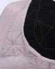 Microsilk Καπιτονέ Δίχρωμη Τραβέρσα με Φραμπαλά Horizon 5 αποχρώσεις Τραβέρσα | 60x170cm Πούδρα