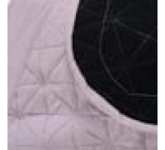 Microsilk Καπιτονέ Δίχρωμη Τραβέρσα με Φραμπαλά Horizon 5 αποχρώσεις Τραβέρσα | 60x170cm Πούδρα