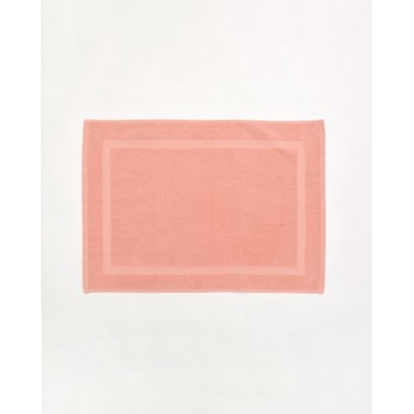 Βαμβακερό Πετσετέ Πατάκι Μπάνιου Flow σε 2 Αποχρώσεις 50x75cm 50x75cm Κοραλί
