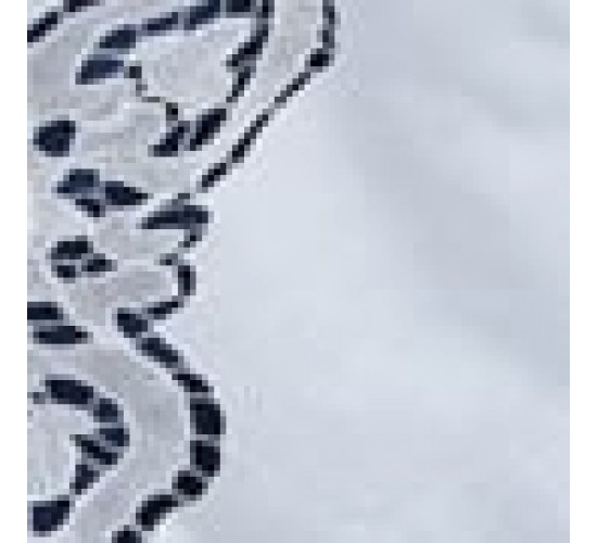 Χειροποίητη Βαμβακερή Κουβέρτα Βελονάκι Dantela Beniz Bo Maison 240x280cm Super Υπέρδιπλη (240x280cm) Άσπρο