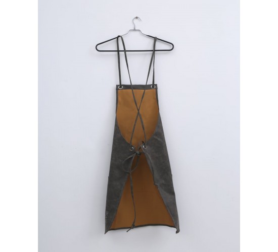 Επαγγελματική Δερμάτινη Ποδιά Μπούστου Bellini 60x80cm Μπούστο (60x80cm) Κυπαρισσί