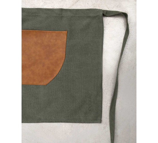 Επαγγελματική Βαμβακερή Ποδιά Μέσης Aviation 88x48cm Μέσης (88x48cm) Χακί