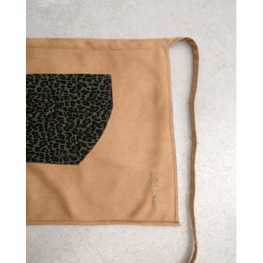 Επαγγελματική Μπεζ Ποδιά Μέσης Τεχνητό Δέρμα Vesper 88x48cm Μέσης (88x48cm) Μπεζ