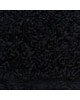 Βαμβακερό Πετσετέ Μονόχρωμο Μπουρνούζι με Πλισέ Γιακά Adore Medium Μαύρο