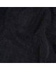 Βαμβακερή Πετσέτα με Φαρδιά Πικέ Φάσα Capital 700gsm Προσώπου | 50x90cm Μαύρο